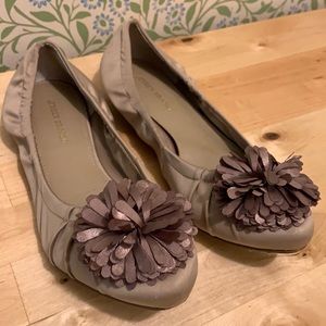 Audrey brook satin flats